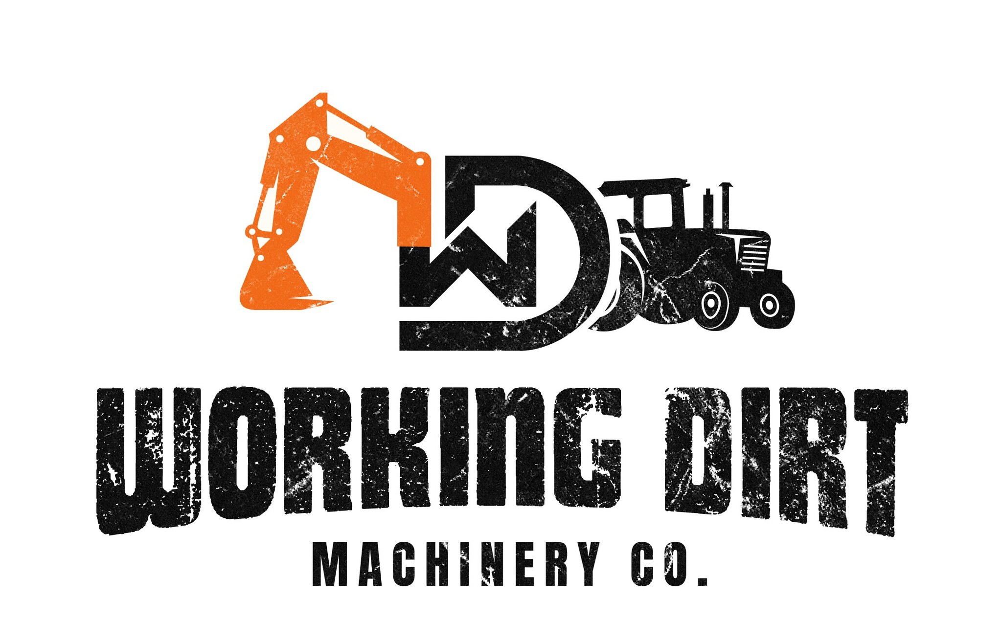 Working Dirt Machinery Logo Jon O 